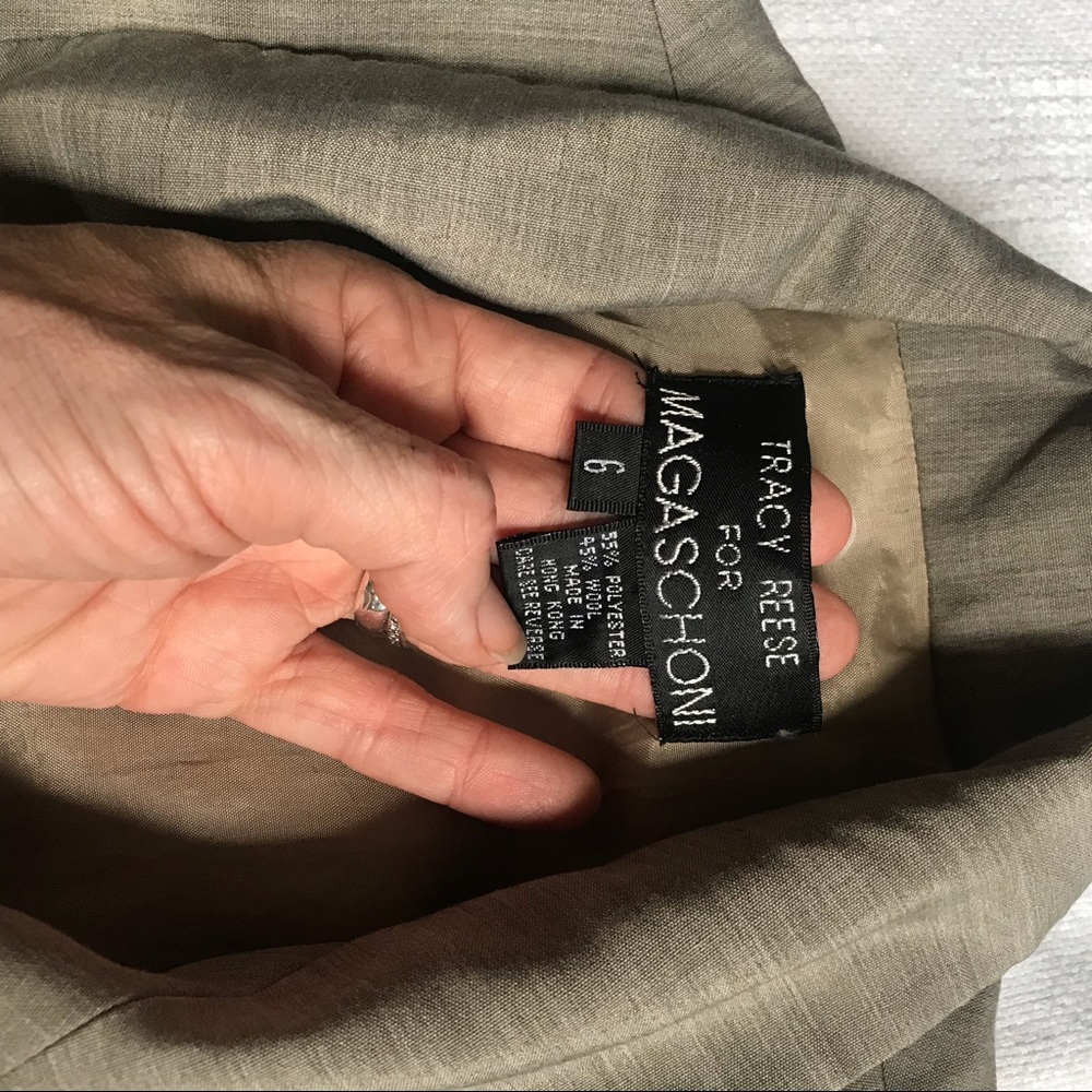 Maxi Wrap dress Tracy Reece trench vintage - Picture 5 of 6